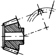 齒輪基本術語錐齒輪、準雙曲面齒輪及其齒輪副