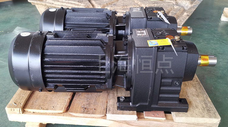 R47系列減速機配電機，黑金剛 實物圖