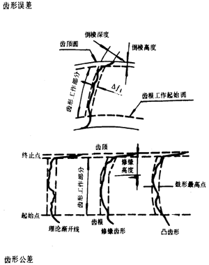 漸開線圓柱齒輪精度齒輪、齒輪副誤差及側隙的定義和代号